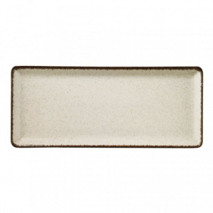 Блюдо прямоугольное 35*15 см, бежевый, Pearl Kutahya