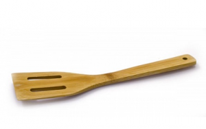 Лопатка бамбуковая с прорезями 30,5см 1933 FJ106