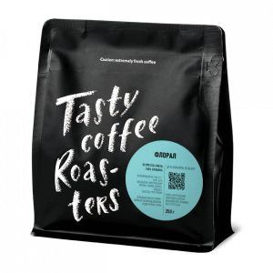 Кофе Tasty Coffe Флорал эспрессо-смесь, молотый, 250 г