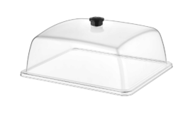 Крышка-купол 325*265 мм GN1/2 прозрачная поликарбонат