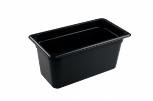 422101213 Гастроемкость GN1/3х150, полипропилен черный