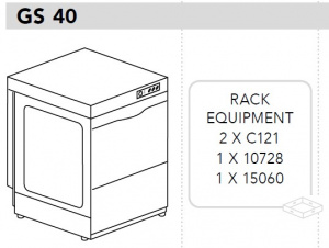 МАШИНА СТАКАНОМОЕЧНАЯ DIHR GS 40+DDE+PS+XP