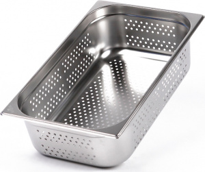 Гастроемкость перфорированная подойдет для варки блюд на пару и в пароконвектомате. Пар равномерно р