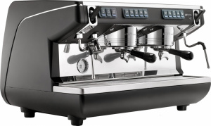 Кофемашина Nuova Simonelli Appia Life 2Gr V black высокие группы, экономайзер