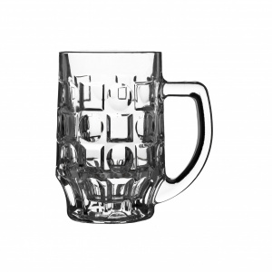Кружка изготовлена из прочного высококачественного стекла. Выполнена в оригинальном элегантном дизай