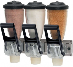 DPD 3L 86650 Дозатор д/сухих продуктов, настенный, 3х1л