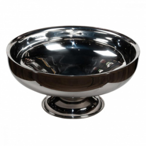 Чаша для подачи морепродуктов на ножке, металлическая, h 19 см, d 40 см, P.L. Proff Cuisine