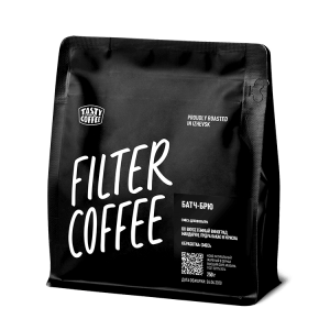 Кофе Tasty Coffe Батч-Брю смесь для фильтра, зерно, 250 г